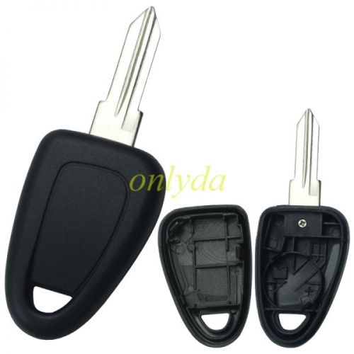 For Fiat  transponder key blank with blade GT10