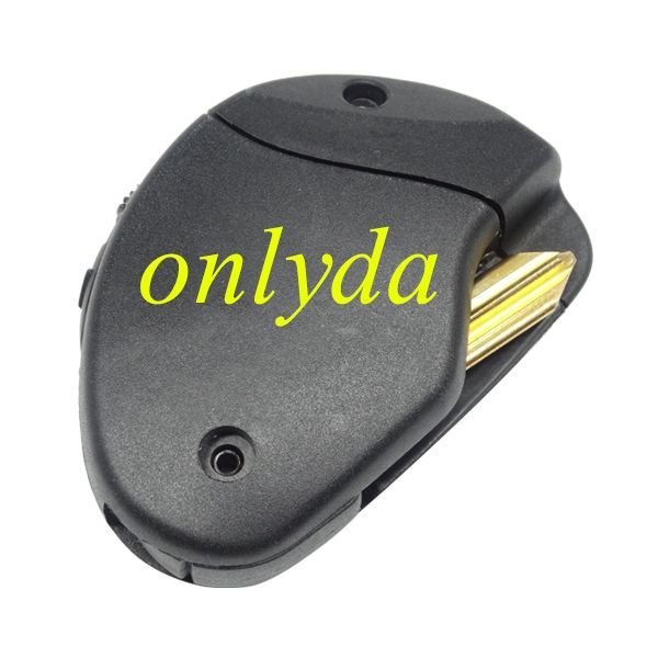 For Citroen remote key shell with badge