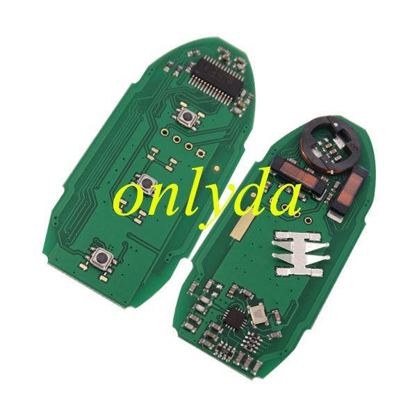For Nissan 2 button remote key with 433.92mhz