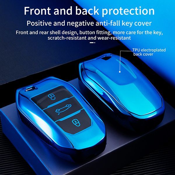 For Peugeot /Citroen TPU protective key case ,please choose the color