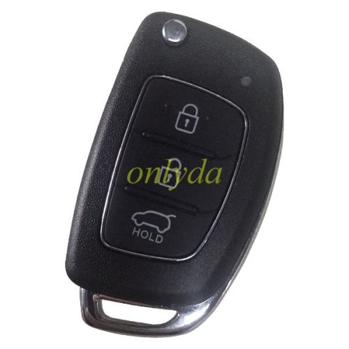Hyundai style face to face remote 3 button with  434mhz and can adjust the frequency,please check it