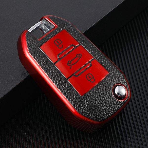 For Citroen 3 button TPU protective key case ,please choose the color