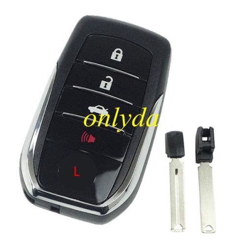 3+1 button key shell with car button