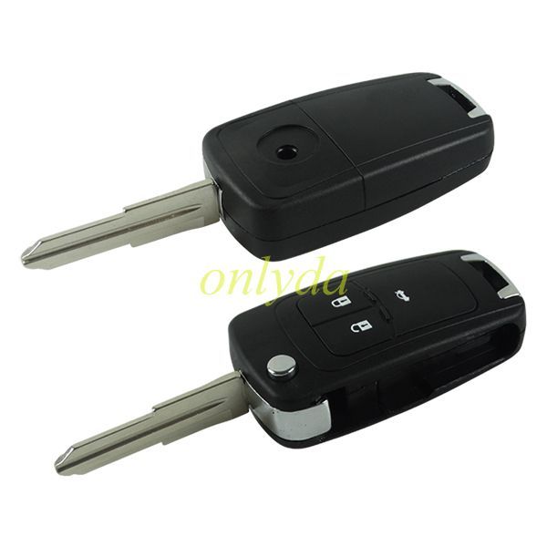 For Chevrolet 3 button  Remote key case with left blade