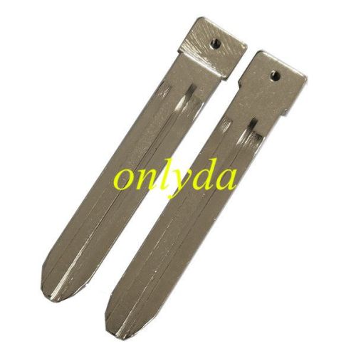 For 2 button remote key blank