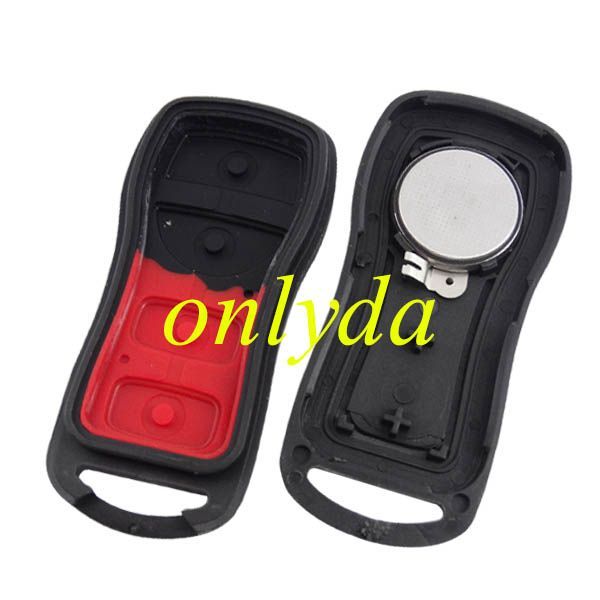 For Nissan X-TRAIL remote 2+1 button                    FCCID=KBRASTUIS