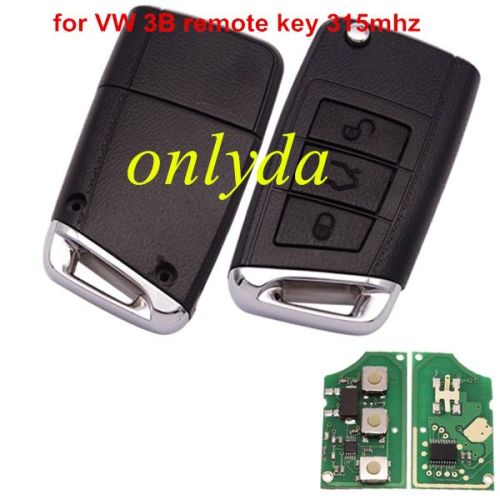 For  VW 3 button remote key with 315mhz
