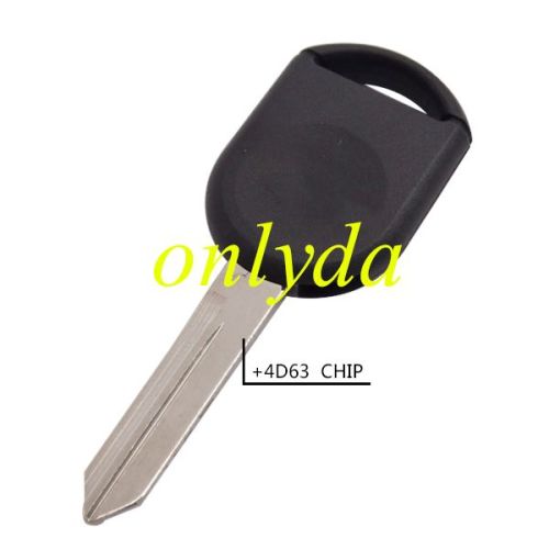 For FORD  transponder key with after market 4D63(80bit) chip