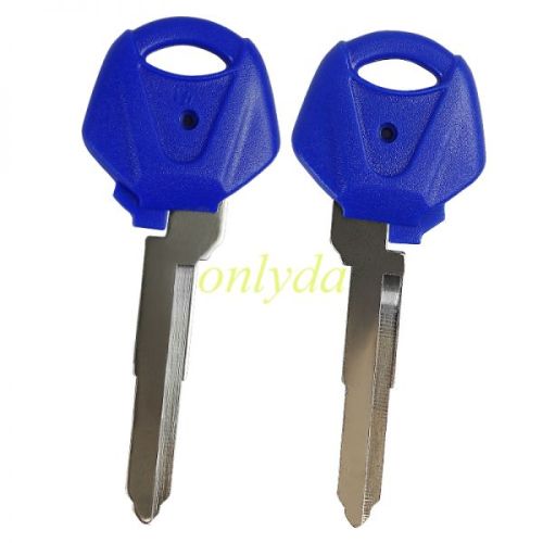 For  yamaha motorcycle transponder key blank （blue)