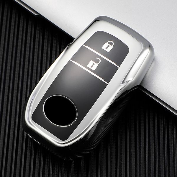 For Toyota 2 button TPU protective key case please choose the color