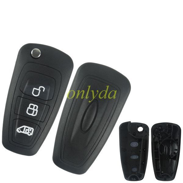 For Ford 3 button  remote key blank