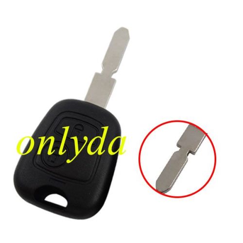 For  Peugeot 2 button  remote key blank
