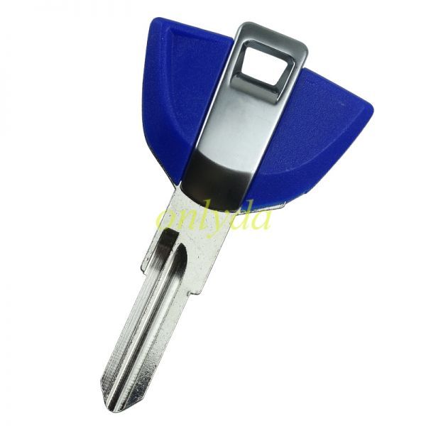 For BMW Motorcycle key case with right blade (Blue)-02