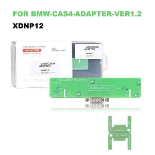 For Xhorse Solder-Free Adapters Work with MINI PROG and KEY TOOL PLUS All Adapters are optional, work with both MINI PROG and KEY TOOL PLUS.  Package List  1pc x XDNP11  BMW-CAS3-ADAPTER 1pc x XDNP12 f