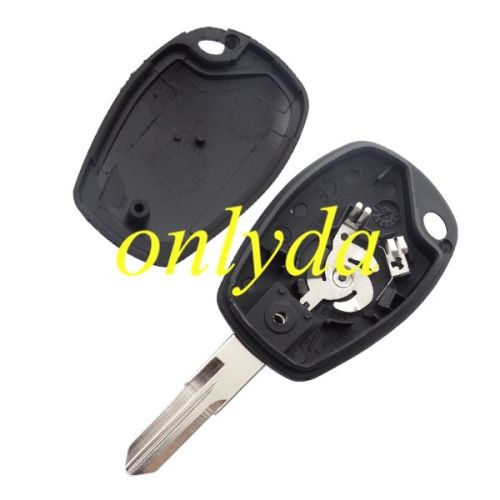 For  Renault transponder key blank with with VAC102  blade