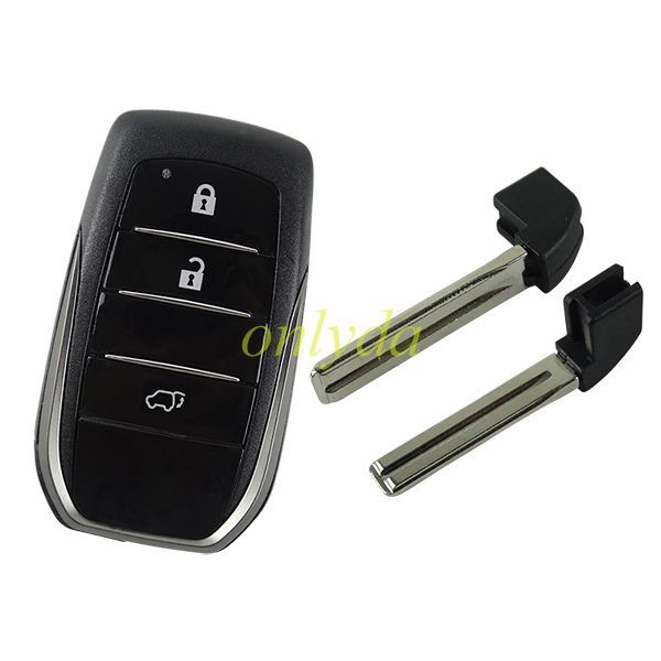 For Lexus 3 button modified remote key blank