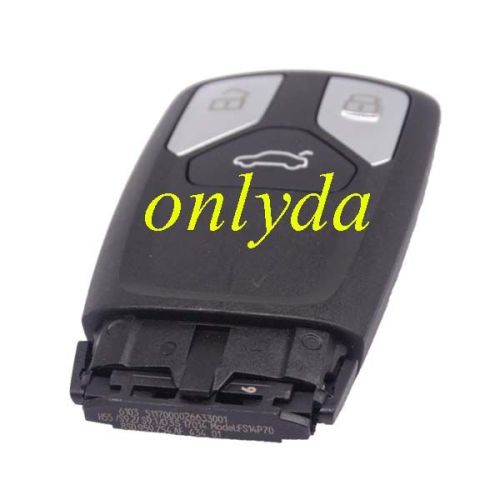 For original Audi  MLB SYSTEM  keyless 3 button remote key with 433.92mhz FOR AUDI Q7 +2016 (4M0959754T) 4103 3616000068551019 H40/0105/08S 16161   chip :5M 1 free token  for KYDZ