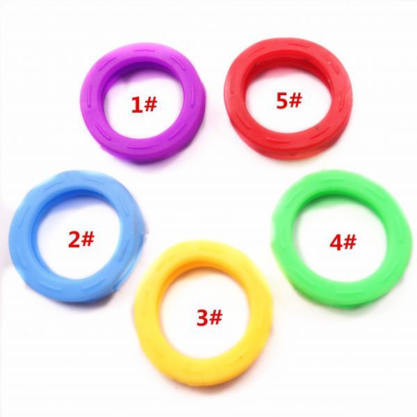 House key cover set, the color is mixing  500pcs/bag (Red, Blue, Pink,Green,Yellow)