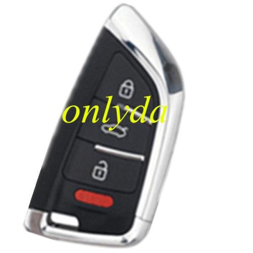 KeyDIY Brand smart Remote key 3+1 button ZB02 smart key for  KD X2 and KD MAX