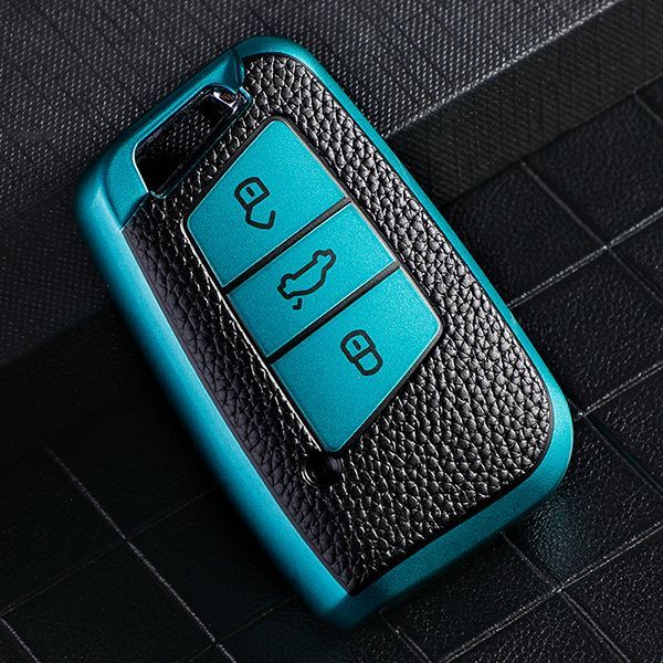 For New Passat 3 button TPU protective key case black or red color, please choose the color