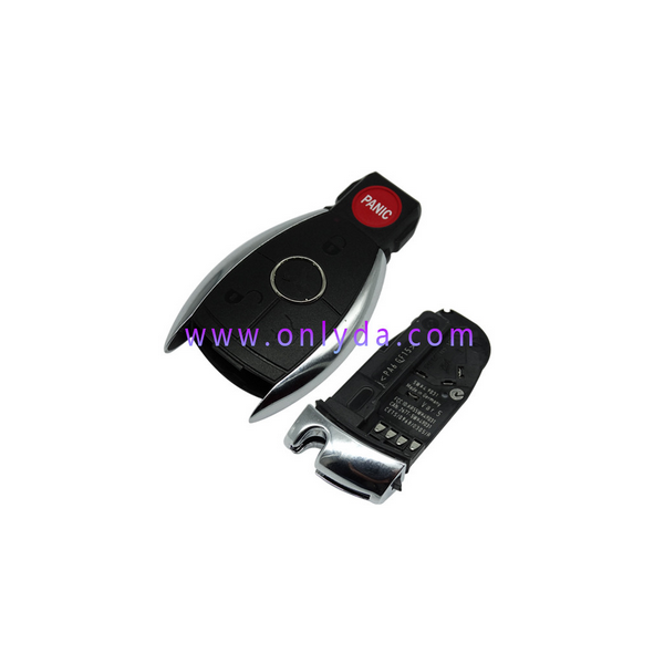 For OEM Benz 3+1button remote key with 315mhz FCCID:KR55WK49031  CAN:267T-5WK49031   CETS/0968/0305/R