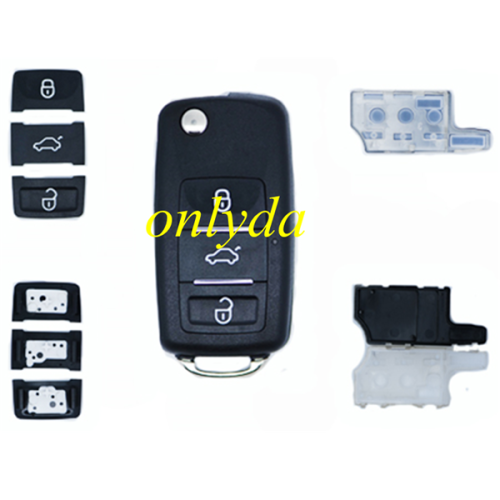 face to face remote 3 button with 315mhz / 434mhz, please choose the frequency
