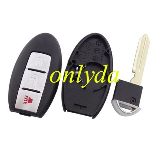 For infiniti 2+1 button remote  key blank