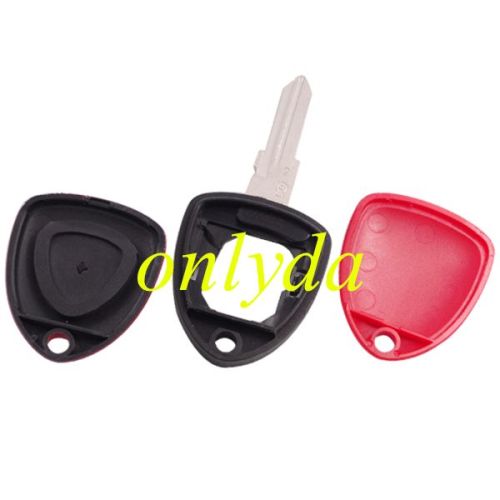 for Ferrari 3 button remote key shell  with Left blade  no logo