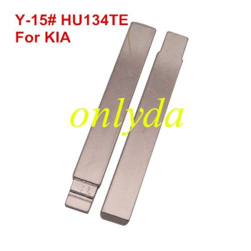 KEYDIY brand key blade Y-15# HU134TE for KIA