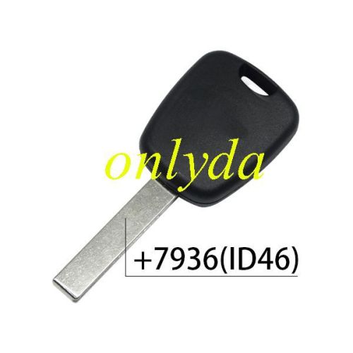 For Peugeot transponder key 7936