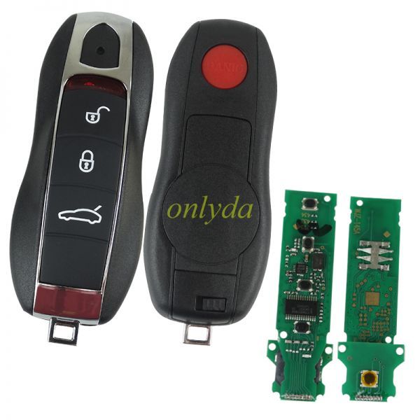 For Porsche 3+1 remote key  keyless   with 434mhz