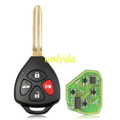 For XHORSE VVDI  TOYOTA TYPE UNIVERSAL REMOTE KEY 4 BUTTONS – WIRED  PN: XKTO02EN