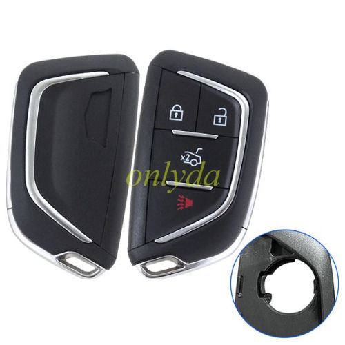 For cadillac 4 button modified key blank