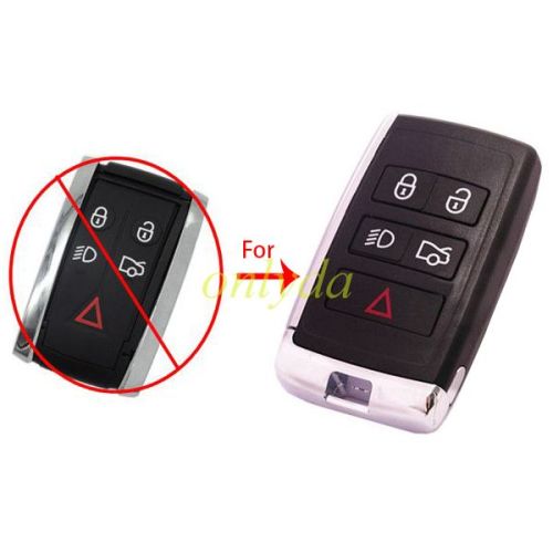 For modified 5 button remote key shell