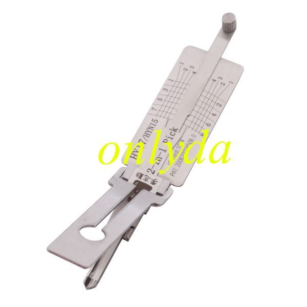 For HY17 2 In 1 lock pick and decoder