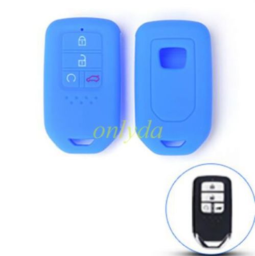 For Honda 3+1 button silicon case (blue ,red. Please choose the color)