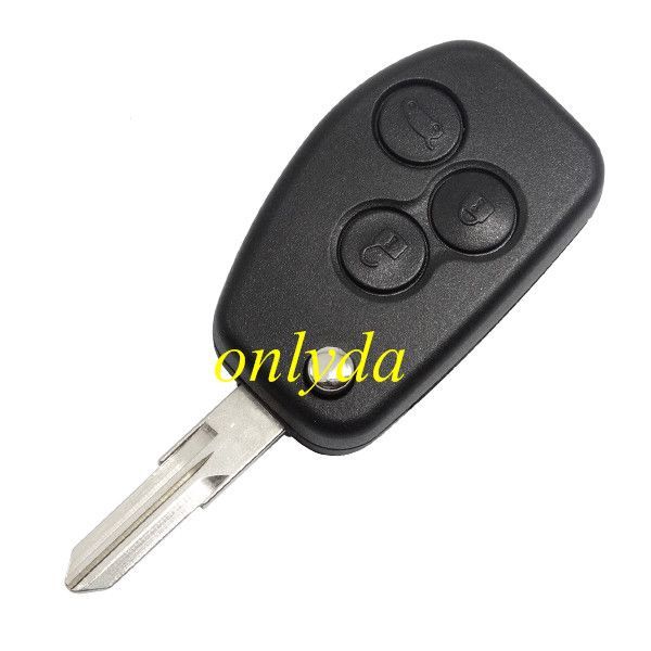 For   Renault Dacia Modus Logan Clio Espace 3 Button Flip Folding Remote Car Key Case Cover