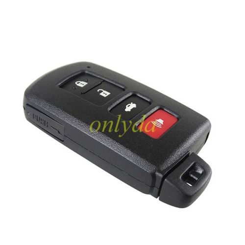 For Toyota 3+1 button remote key  HYQ14FBB 0010 433.92mhz