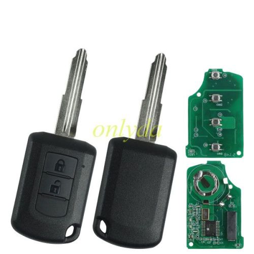 For Mitsubishi  2 button remote key with 434mhz with 47 chip