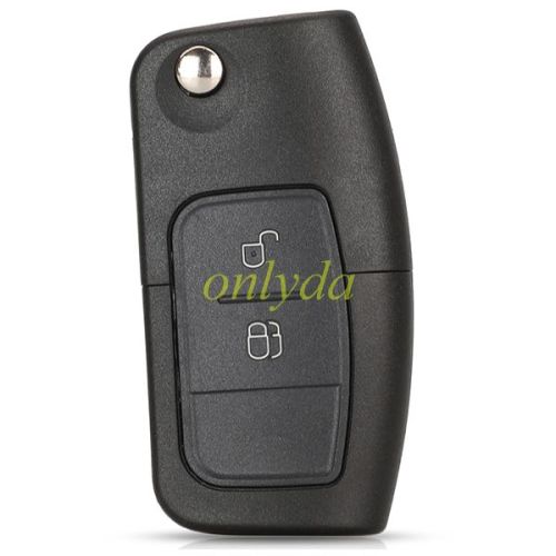 For Ford Focus 2 button Flip remote key blank