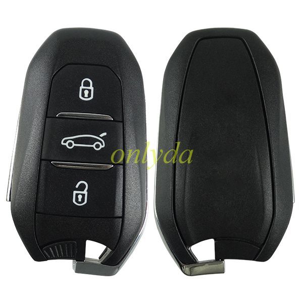 For OEM vauxhall 3 button  remote key with trunk button  with 434MHZ with hitag AES chip or NXP A3M15 or 4A chip