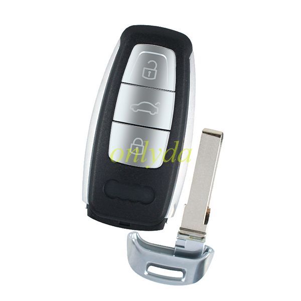 For Audi 3 button modified remote key