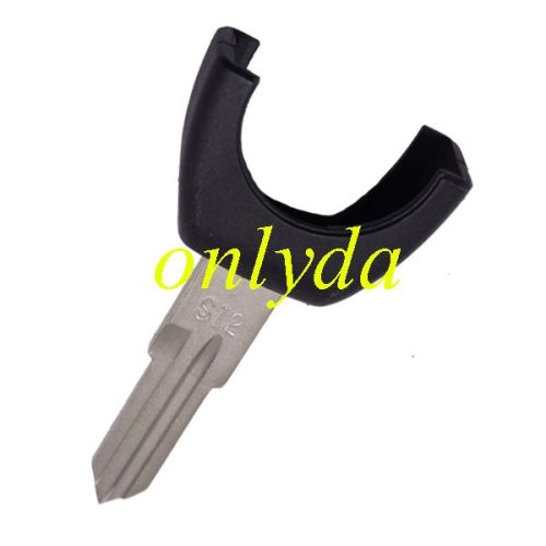 For Chery transponder key head with short right blade S12