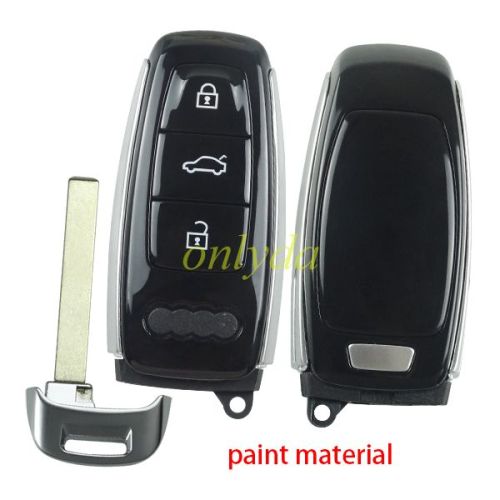 For Original Audi 3 button remote key blank with blade,it is Painted