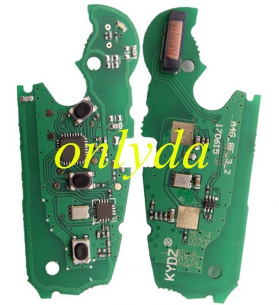 For Audi A6L Q7 remote key 8E chip  FSK 4FO837220M