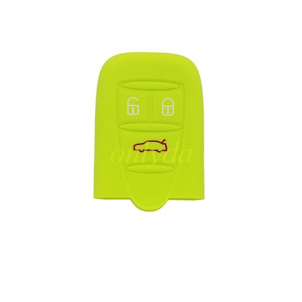 For Alfa 3 button silicon key case  （Please choose the color,Black MOQ 5 pcs, blue, red and other colorful Type MOQ 50 pcs)