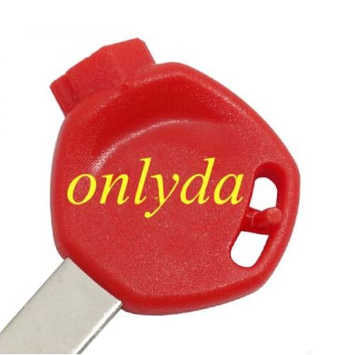 For Honda-Motor bike key blankwith right blade,with unremovable printed badge