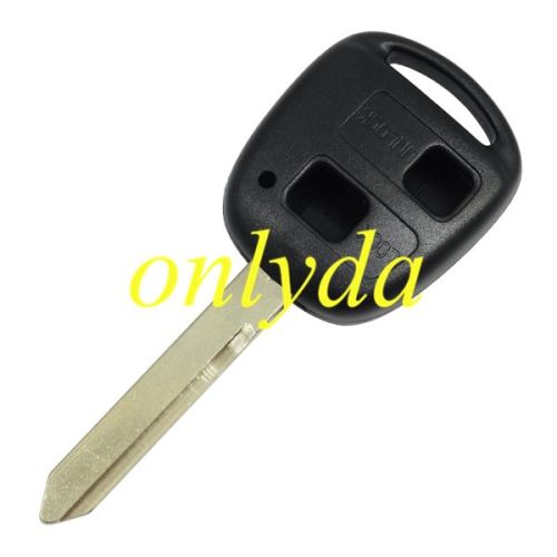 For toyota 2 Button Remote key blank (without  in the surface of key shell)-Toy47-Sh2