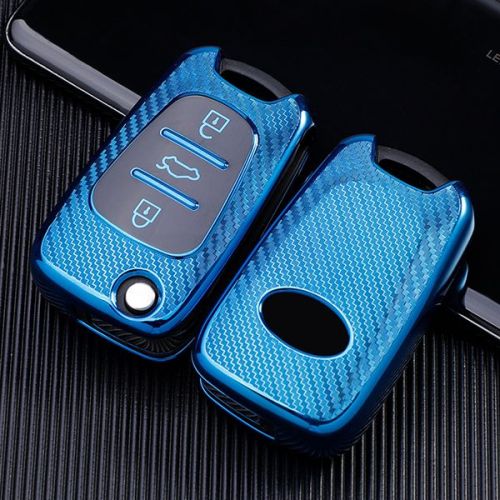 For Hyundai K2 K5 3 button  TPU protective key case,please choose the color