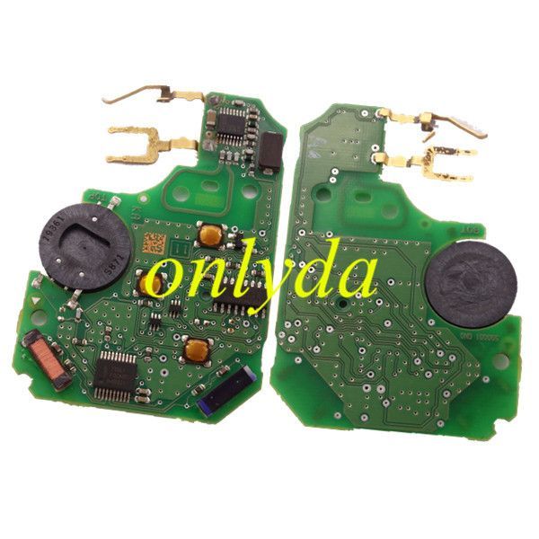 For Keyless 3B remote key with PCF7943A chip-434mhz with OEM PCB and after market key shell  FSK model